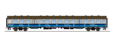 Pullman 36479 - H0 - Personenwagen Bnrz 728 Flughafen-Express, 2. Klasse, DB Ep. IV